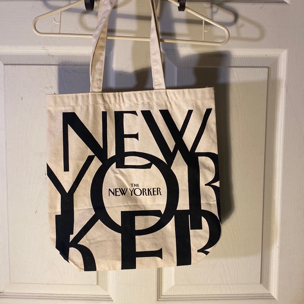 The New Yorker Canvas Tote